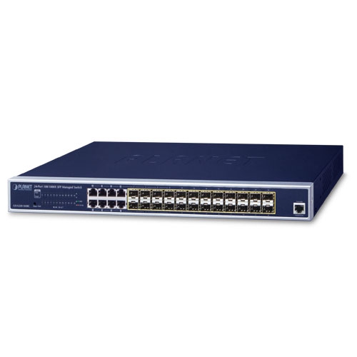 L2+ 24-Port 100/1000X SFP + 8-Port Shared TP Managed Switch GS-5220-16S8C / GS-5220-16S8CR