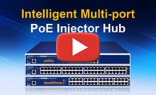 PLANET Intelligent Multi-port PoE Injector Hub