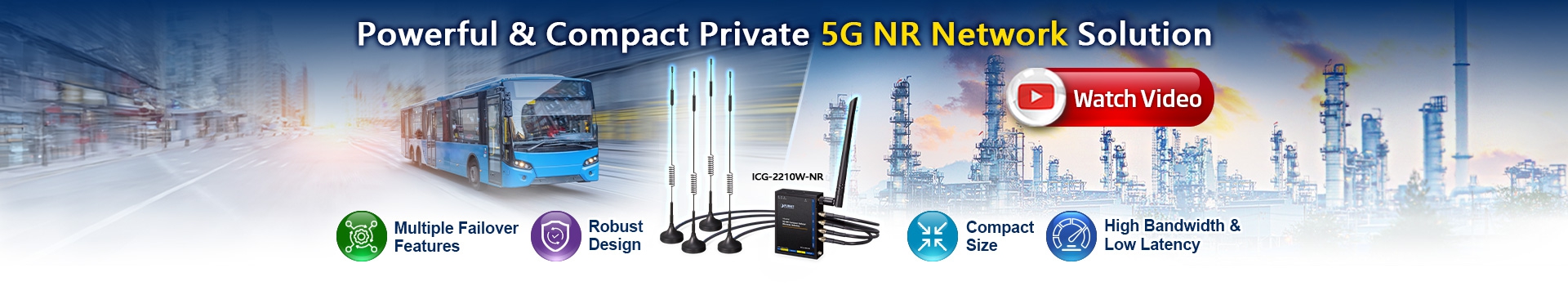 Powerful & Compact Private 5G NR Network Solution