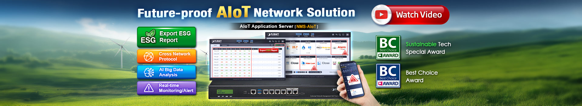 Future-proof AIoT Network Solution