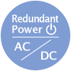Redundant power AC/DC