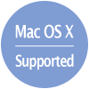 Mac OS X Supported