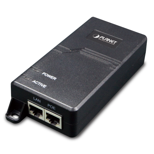 IEEE 802.3at Gigabit High Power over Ethernet Injector (Mid-span) POE-163