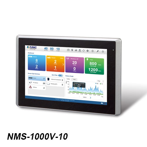 Universal Network Management Controller with LCD Touch Screen (10”/12”) NMS-1000V