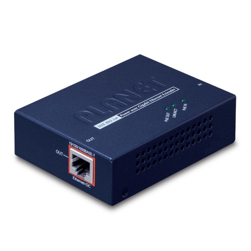 IEEE 802.3at Power over Gigabit Ethernet Extender POE-E201