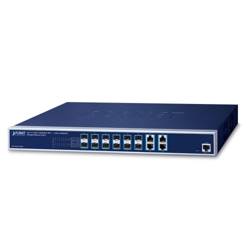 Layer 3 12-Port 10GBASE-X SFP+ + 4-Port 10GBASE-T Managed Ethernet Switch XGS-6320-12X4TR