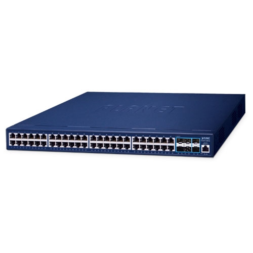 L3 48-Port 10/100/1000T + 6-Port 10G SFP+ Managed Ethernet Switch GS-6311-48T6X